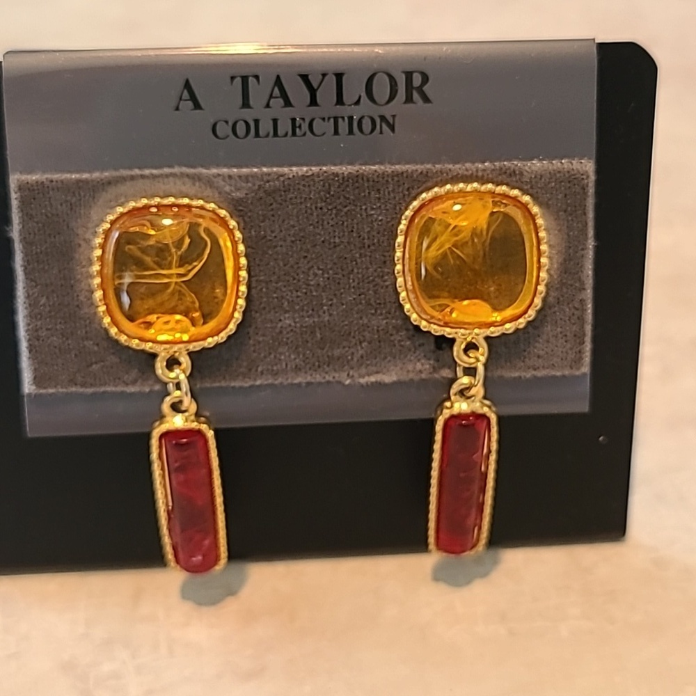 Vintage Ann Taylor Clip Earrings